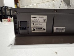 Sanyo VWM-280 VHS/VCR Player Untested No Power Cable
