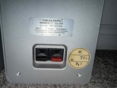 Realistic Minimus-7 Speakers Silver 40-2034A