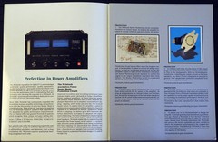 McIntosh MC 2500 Amplifier – 6 page Brochure