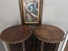 MCM PIONEER CS-05 Vintage Floor Speakers Mid Century Coffee Table. Tested!