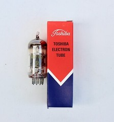 Matched pair ECF82 Toshiba O getter, tested with AVO CT 160