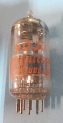 6DJ8 PAIR of RCA labelled NOS tubes. Made in Holland by AMPEREX.