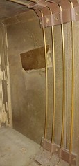 Orig 1941 PHILCO Model 41-240T WOOD CABINET wOrig GRILL CLOTH & Internal ANTENNA