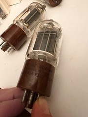 USAF Chatham 3D21WA Beam Power Vacuum Tube Brown Base
