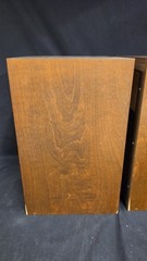 Vintage 1980 Klipsch Heresy Empty Cabinets HBR Factory Birch Veneer No Drivers