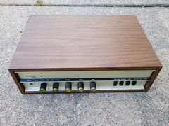 Electro-Voice Royal 100A Vintage Amplifier 1970s Wood Cabinet Works