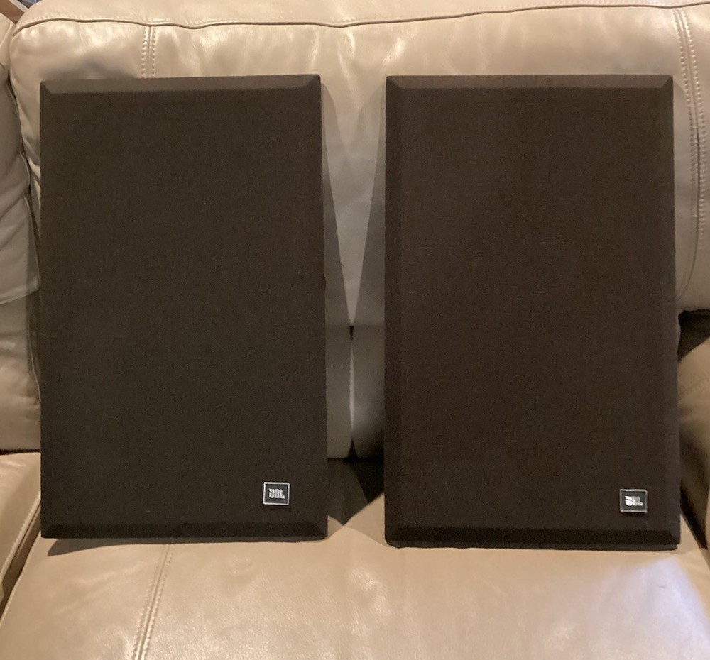 JBL L19 Speaker Grills With Badges / Pair / good condition / USA