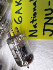 5x lot 6AK5 Vacuum Tube JNU-6AK5 US Navy