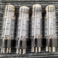 Telefunken EL34 6CA7 Vacuum Tubes Matched Quad Set of 4 with Box
