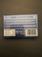 BASF Chrome Extra II 90 Type II High Bias Audio Cassette Tape – NEW