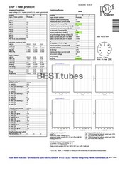 Siemens E80F CV2729 6084 tube, NOS NIB, Philips Heerlen factory, same codes