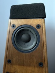 Epicure 3.0 Pyramid Speakers -3 Way – 10″ & 6″ Woofers Mid Century Modern Mcm