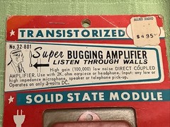 Audiotex 32-801 Solid State Amplifier Module (1965)