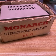 Vintage Monarch SA-10 Stereo Tube Amplifier