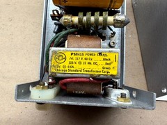 Vintage Custom Tube Power Supply – Stancor PS-8415 Transformer Simpson DC Meter