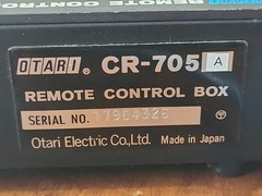 OTARI CR-705A REMOTE CONTROL Box CR705A