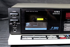 Vintage 1983 AIWA AD-F990U Audiophile Stereo Cassette Deck RARE-
