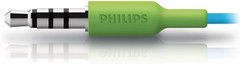 Philips SHE3575BG Universal In-Ear Headset Headphone Blue/Green