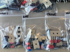 Pioneer SX-950 Complete Rebuild Kit High-Quality Receiver Recap Caps Transistors