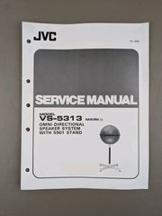 JVC Model VS-5313 Mark III Omni Directional Speaker System Service Manual D-2764