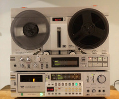 Serviced,74 Parts Replaced,Fast Winding AKAI GX77.See Pictures Of Work Done