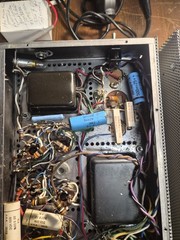 (2) Bogen MO-100A 100 Watt Tube Monoblock Power Amps Untested All Tubes Included