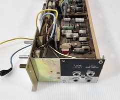 Akai X-300 Reel to Reel LOWER ASSEMBLY CHASSIS with METERS, VOLUME, RECORD