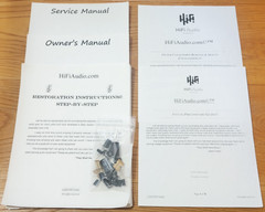 Hafler DH-110 preamp restoration kit repair service recap capacitor rebuild