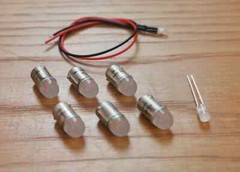 Heathkit AR-1500A replacement FRONT PANEL LED LAMPS bulbs lights upgrade kit set
