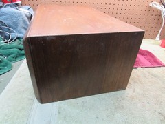 Vintage Stereo Radio Hi-Fi Wood Cabinet Mcintosh Fisher Scott 18-3/4″x6-5/8″X12″