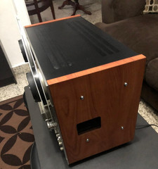 Pioneer RT 909&901 Wood side covers plastic laminated MACHINE NOT INCLUDED