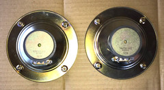 Vintage Pair Of Fisher Midrange Drivers TSB80543-3CXI Both Tested Work .