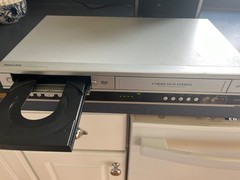 Philips Combo VCR DVD Combo Player Model DVP3340V – Tested – No Remote – Working
