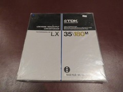 TDK LX 35/180M Reel to Reel Tape 10.5″ Metal Reel NEW & Sealed