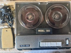 Raleigh-Corder Transistor Recorder Model 900 Vintage Reel To Reel