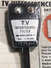 Vintage Radio Shack Tandy Archer TV Interference Filter – New Made In Japan