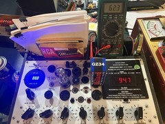 Mullard Reissue GZ34 5AR4 Closely Matched Rectifier Tube Pair – New Dealer Stock