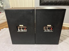 Pair Vintage 1970’s BIC Venturi Formula 1 Bookshelf Speakers In Original Boxes