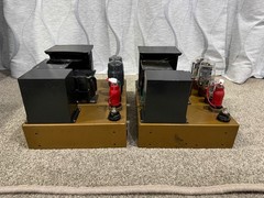 Leak TL12.1 Valve Amplifier Pair — RESTORED + SPEAKER CONNECTORS!