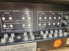 VINTAGE! Crown IC 150 Stereo Preamp Integrated Circuit Console POWERS ON