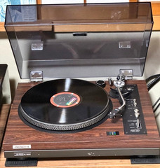 Pioneer PL-1200 Turntable DirectDrive DCServo SArm RosewoodCabinet Fully Works