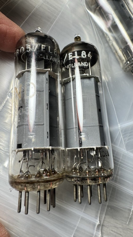 Hammond 6BQ5 EL84 Matched Pair (2) Heerlan Holland Audio Tubes