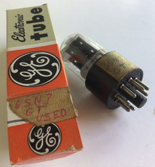 RCA 6SN7GTB Vacuum Tube Vintage Tested Good in GE Box