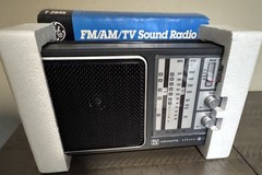 NOS Vintage GE 7-2945A Multiband Radio Mint In Box 1989 Kmart Provenance /Papers
