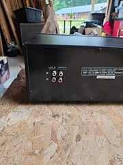 Fisher Double Cassette Deck CR-W-9015 Tested Both Decks Play