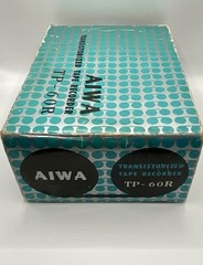 Aiwa TP-60R Tape Recorder – Vintage 1965 – Very Rare – WORKING – Read Desc
