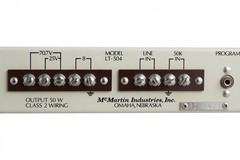 McMartin LT-504 Vtg. PA Power Amplifier USA Made- 4x TR-136A & 2x MP-102
