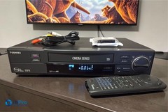 Toshiba M765 6 HEAD Cinema Series VCR VHS Player Remote HDMI Converter Serviced