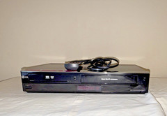 LG RC897T DVD/VCR Recorder 4-Head Hi-Fi HDMI 1080p w/ Power Cord: Parts Only
