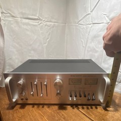 SCOTT A 457 Integrated Amplifier Vintage Stereo Amp Silver Classic Hi-Fi Audio
